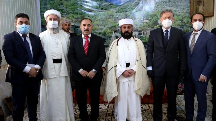 کۆنسولی گشتیی تورکیا لە هەولێر سەردانی بابەشێخی کرد