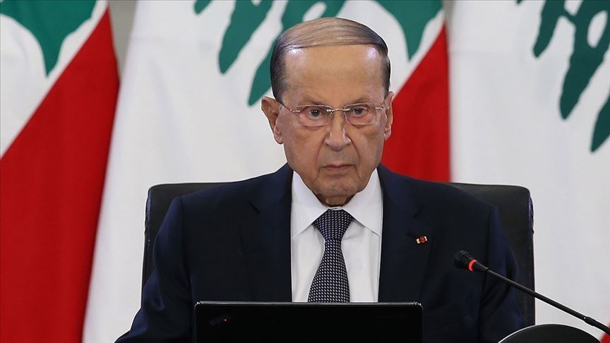 Lübnan Cumhurbaşkanı, Beyrut'un yeniden imarını hedefleyen uluslararası eylem planını memnuniyetle karşıladı