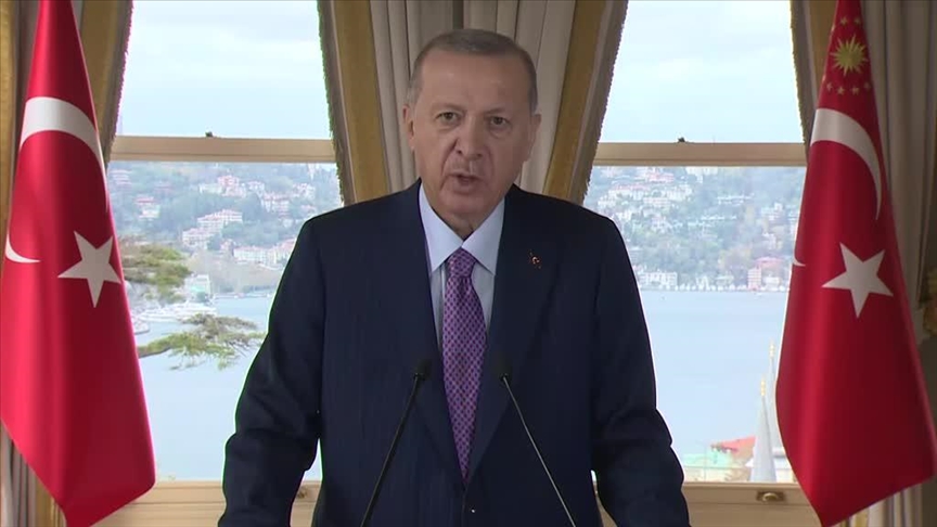 Erdogan: La lutte contre le coronavirus, le grand défi du 21ème siècle
