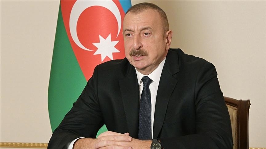 Azerbaijani leader hails Turkey, Russia on role in deal