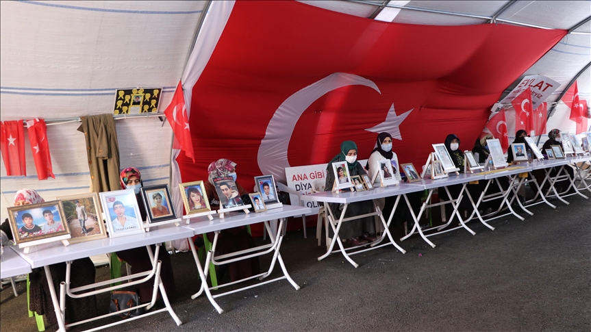 Families' sit-in protest against YPG/PKK continues