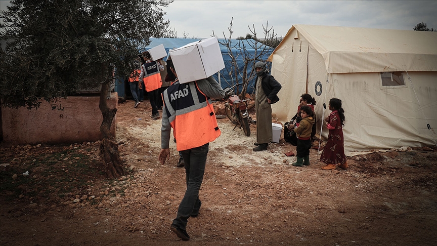 AFAD aracılığıyla 2019'da 10 ülkeye 55 milyon dolarlık insani yardım yapıldı