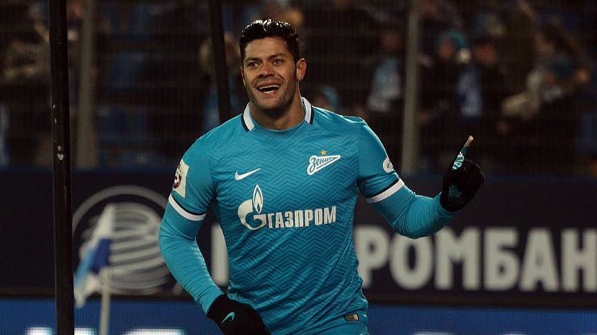 Brazilian football player Hulk leaves Shanghai SIPG