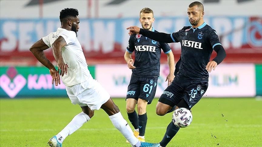 Football: Trabzonspor draw with Sivasspor at home
