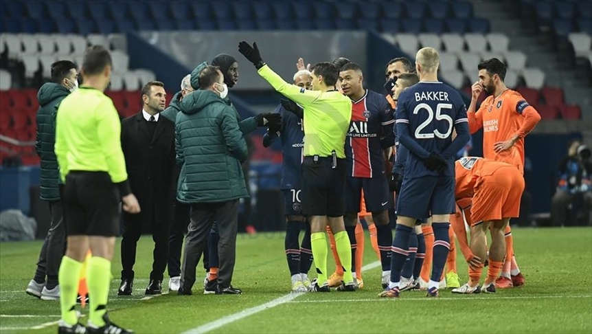 PSGBasaksehir match suspended amid alleged racism