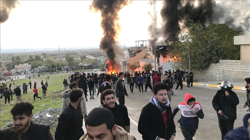 کفری.. خۆپیشاندان كوژراوێك و بریندارێكی لێكهوتهوه