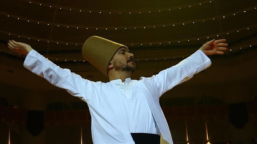Tarian Sufi Jalaluddin Rumi digelar tanpa penonton tahun ini