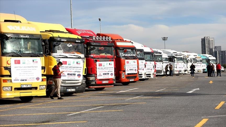 Turkish charity sends aid to Syria on Human Rights Day