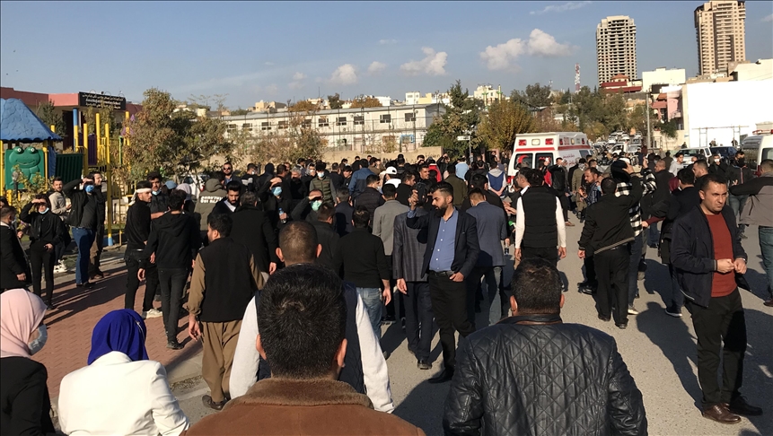 سلێمانی.. خۆپێشاندانی بێمۆڵەت