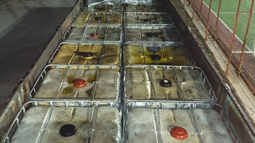 Giresun'da yaklaşık 26 bin litre kaçak akaryakıt ele geçirildi