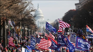 Thousands gather for Trump for 2nd time in US capital