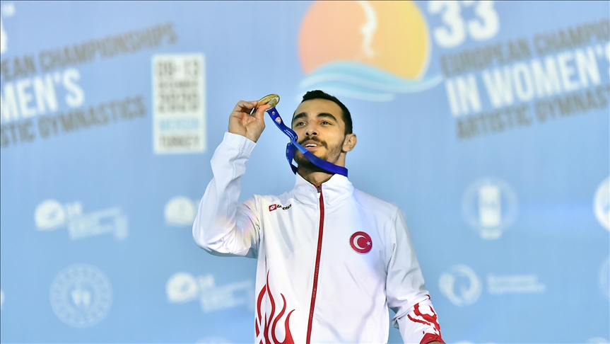 Euro Artistic Gymnastics: Turkish athlete seals gold