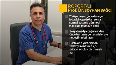 Bonn Üniversitesi'nden Prof. Dr. Bağcı: SMA gen tedavisi, semptomları başlamamış bebeklerde etkili