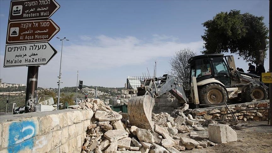 Jérusalem : Les autorités israéliennes profanent le terrain d'un cimetière