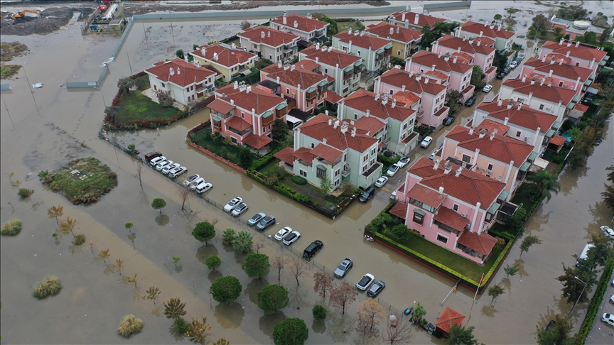 2 Bodies Found After Car Swept Away By Flood In Turkey