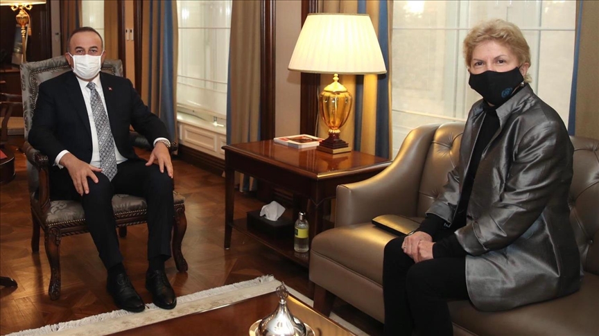Top Turkish diplomat meets UN Cyprus envoy