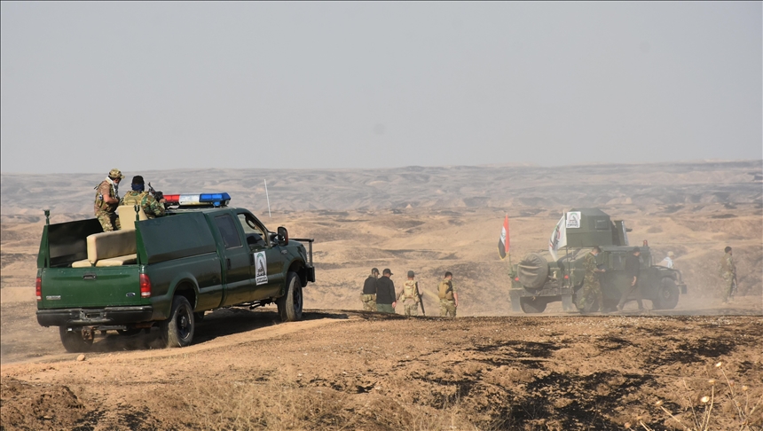 Iraqi police destroy 4 Daesh/ISIS shelters in Kirkuk