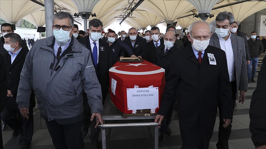 Eski bakanlardan Atila Sav son yolculuğuna uğurlandı 