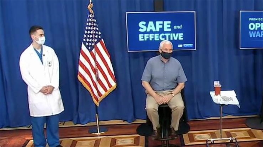 EEUU: Mike Pence y su esposa se vacunaron contra el coronavirus