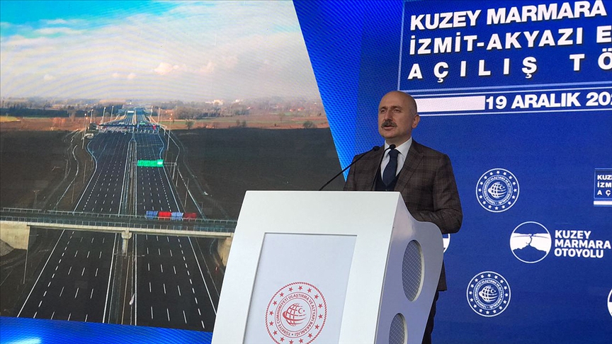 Kuzey Marmara Otoyolu 6. Kısım hizmete açıldı