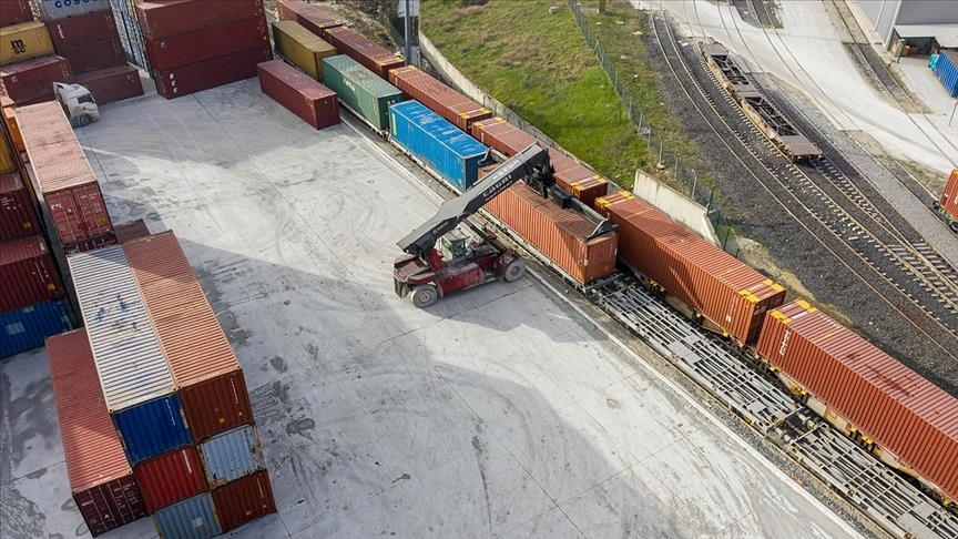 Second cargo train to China from Turkey reaches Kocaeli