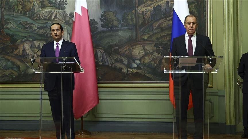 Russian, Qatari foreign ministers discuss Mideast