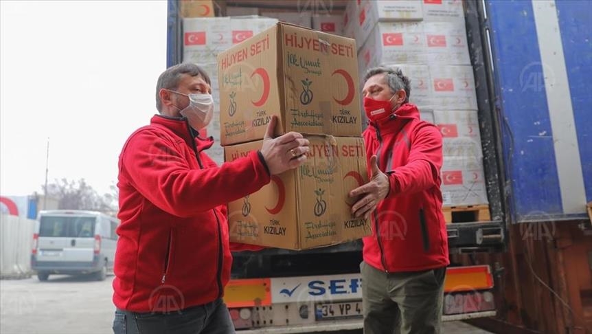 Le Croissant Rouge Turc Apporte De L Aide A Sarajevo Le Croissant Rouge Turc Apporte De L Aide A Sarajevo