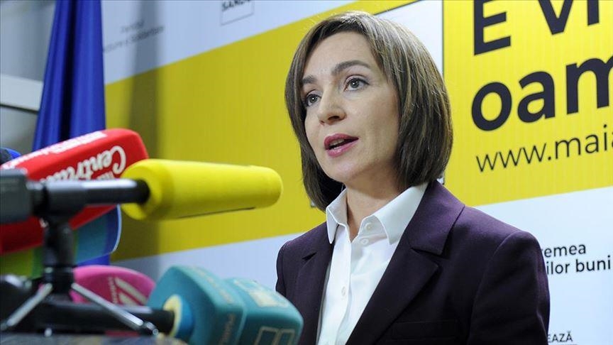 Maia Sandu sworn in as Moldovan president