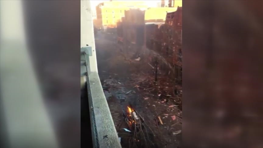 US: 'Intentional' explosion injures 3 in Nashville