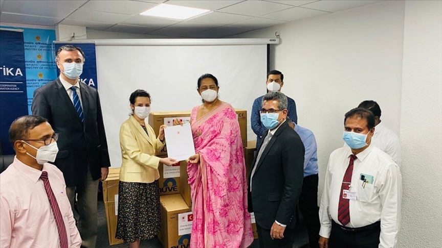 Turkey extends medical aid to Sri Lanka