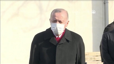 Turkish leader urges readiness for COVID-19 vaccination