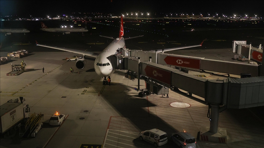 Turkish Airlines conducts evacuation flight from UK