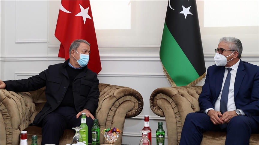 دیدار آکار با وزیر کشور لیبی