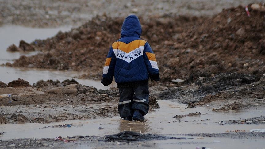 'Extreme weather threatens displaced Iraqi children'