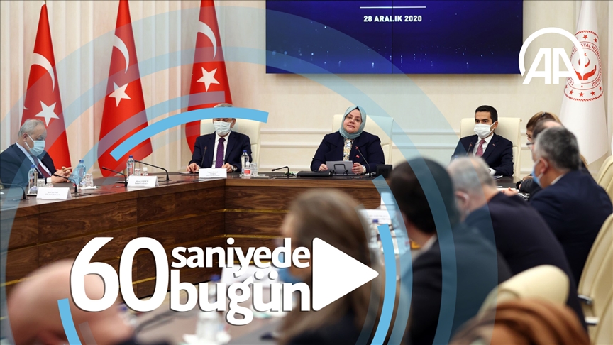 60 saniyede bugün (28 Aralık 2020)