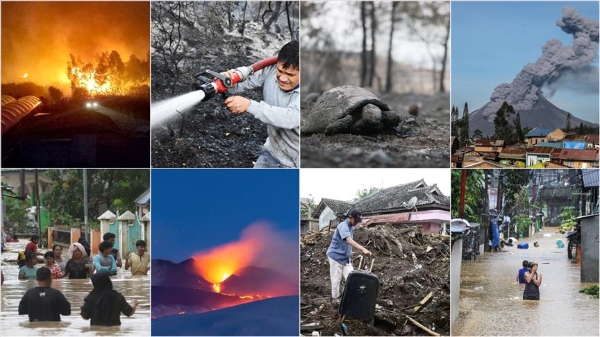 Los desastres naturales que azotaron el mundo durante el 2020