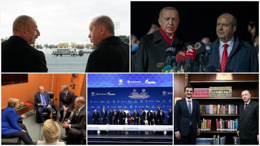 Απασχολημένο έτος 2020 για τον Τούρκο πρόεδρο εν μέσω πανδημίας