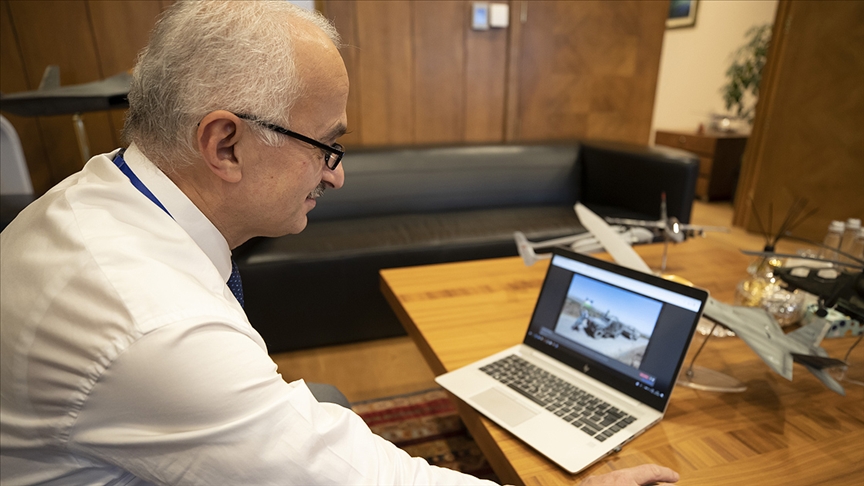 TUSAŞ Genel Müdürü Temel Kotil 'Filistinliler direnişte' fotoğrafını seçti