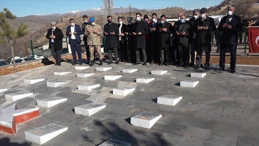 SE Turkey: Civilian victims of 1995 PKK attack honored