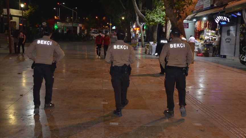 Kahramanmaraş'ta sessiz sokaklar 'Gece Kartalları'na emanet