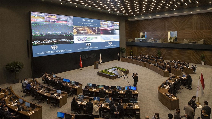 Yılbaşı denetimleri karadan, havadan ve denizden takip ediliyor