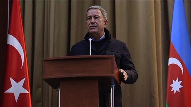 'Turkish, Russian troops to defend Azerbaijan's rights'