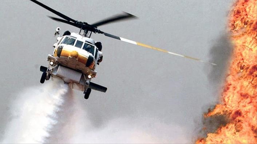 Helicopters deployed to combat forest fire in NE India