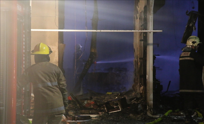 Пожар во трговски центар во Струмица, предизвикана материјална штета