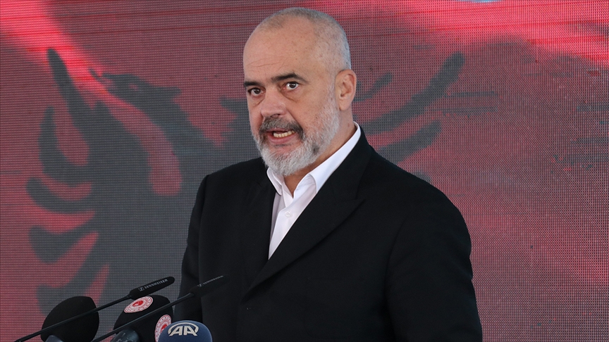 Arnavutluk Başbakanı Edi Rama yarın Türkiye'ye gelecek