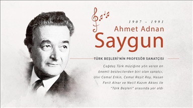 Türk Beşleri'nin profesör sanatçısı: Ahmet Adnan Saygun