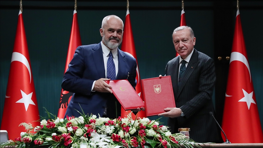 Turkey, Albania upgrade ties to strategic partnership