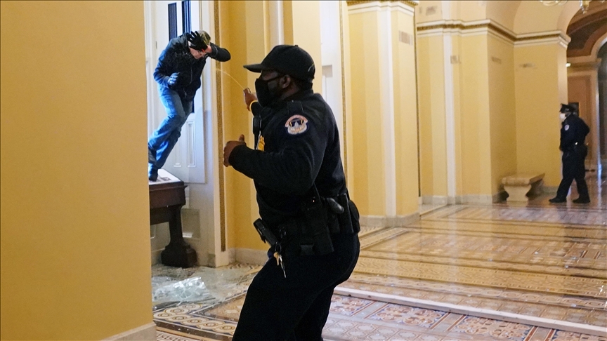 Trump supporters force US Senate to recess, lockdown