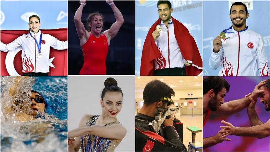 Turkish athletes win 1,594 medals in 2020