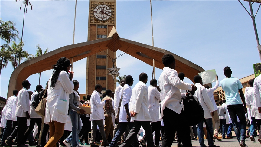 Kenya sacks dozens of striking doctors